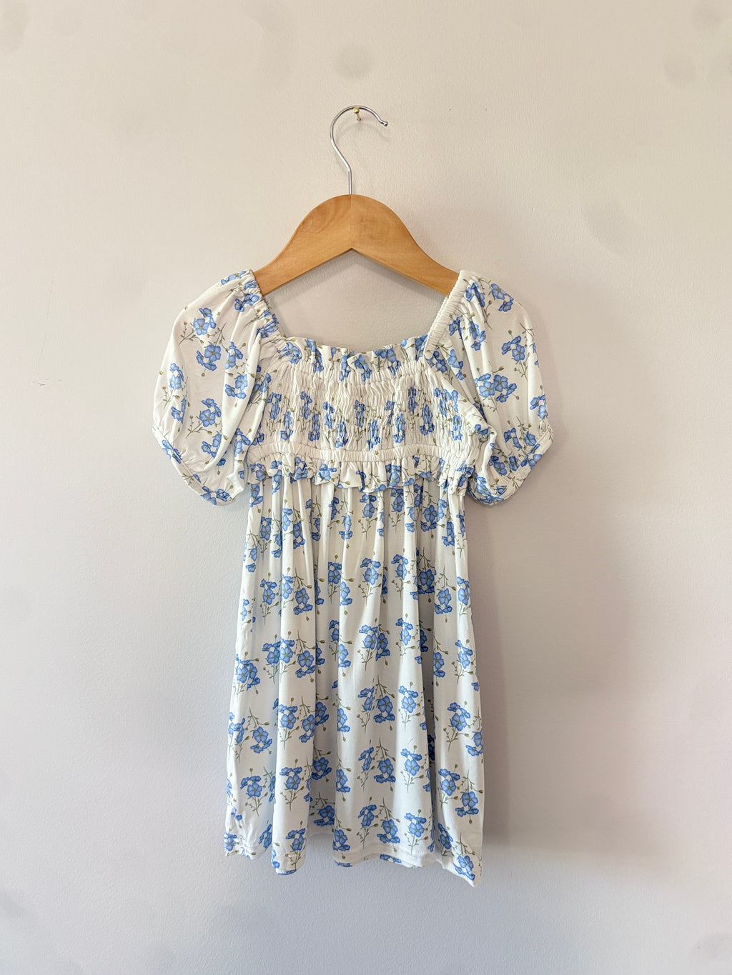 Little Blue Blooms- Bamboo Dress