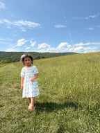Little Blue Blooms- Bamboo Dress