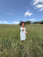 Little Blue Blooms- Bamboo Dress