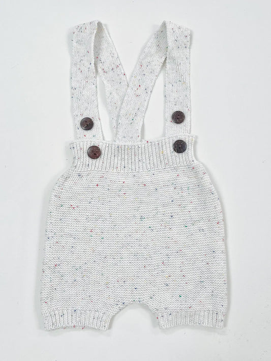 Lennie Knit Overall Bloomers - Sugar Sprinkles